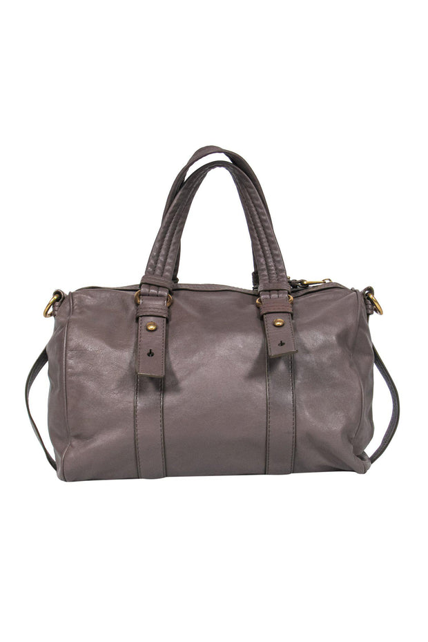 Current Boutique-Marc by Marc Jacobs - Taupe Leather Satchel Shoulder Bag