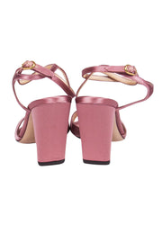 Current Boutique-Marion Parke - Blush Pink Satin Loretta Heels Sz 8.5
