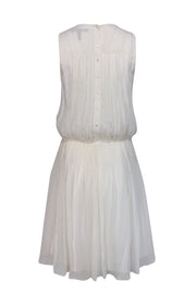 Current Boutique-Marissa Webb - Ivory Pleated Silk Sundress Sz 8