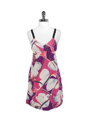 Current Boutique-Marni - Silk Abstract Print Dress Sz 2