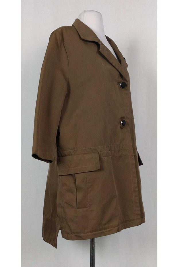 Current Boutique-Marni - Tan Brown Oversized Coat Sz 6