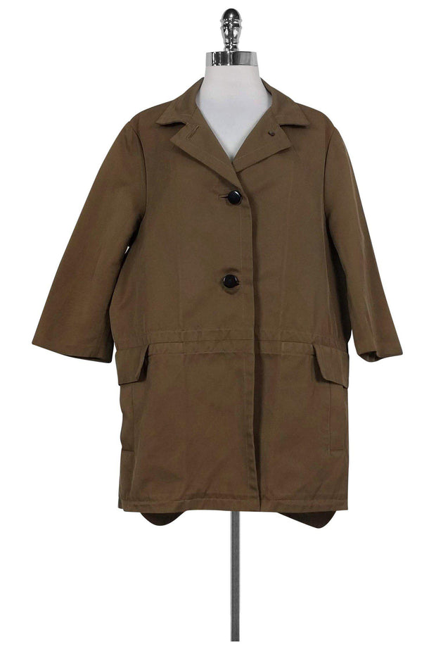 Current Boutique-Marni - Tan Brown Oversized Coat Sz 6