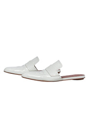 Current Boutique-Marni - White Pointed Toe Slide Mules Sz 11