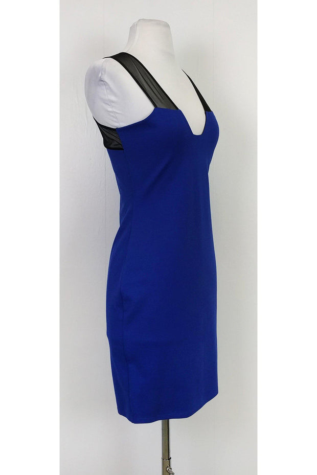 Current Boutique-Mason - Cobalt Blue Fitted Dress Sz S