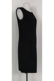 Current Boutique-Max Mara - Black Sheath Dress w/ Pockets Sz L