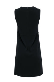 Current Boutique-Max Mara - Black Sleeveless Sheath Dress w/ Jewel Neckline Sz 6