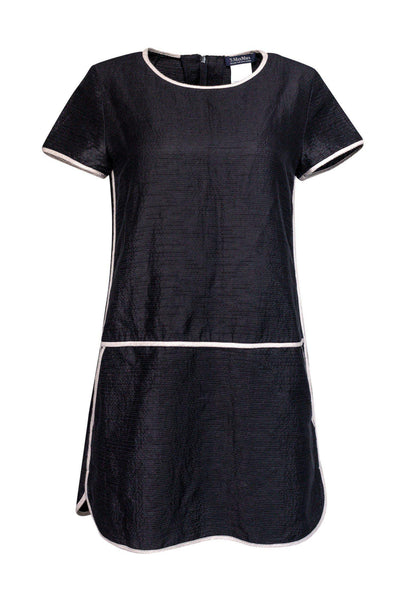 Current Boutique-Max Mara - Black & White Textured Dress Sz 8