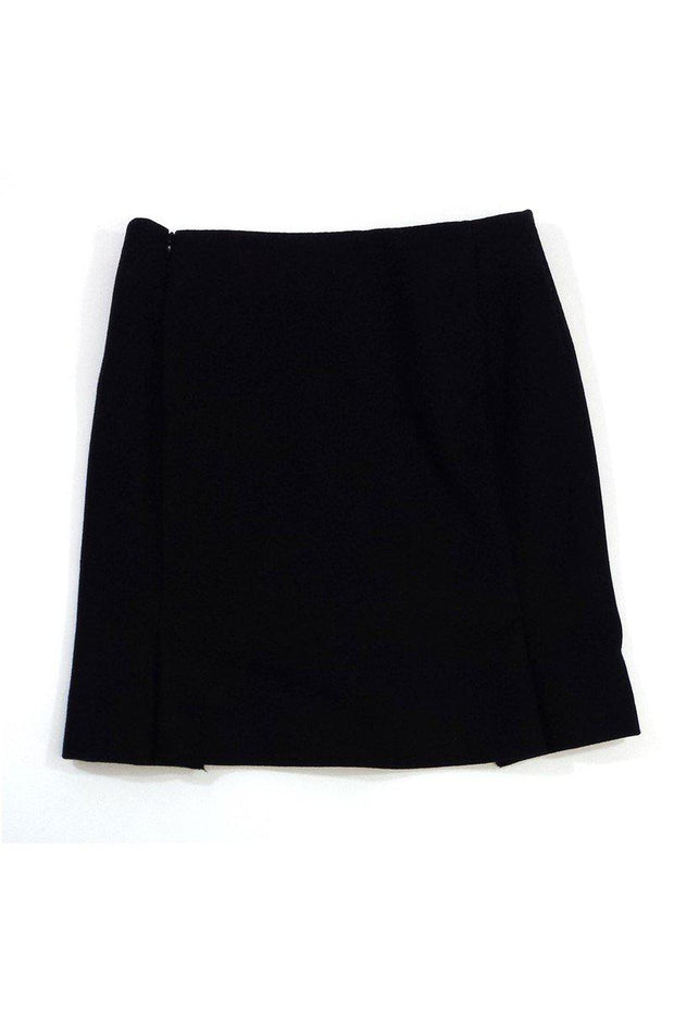 Current Boutique-Max Mara - Black Wool Skirt Sz 2