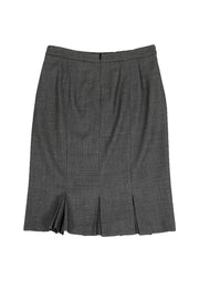 Current Boutique-Max Mara - Cream & Black Pencil Skirt Sz 12