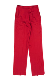 Current Boutique-Max Mara - Red Wool Slacks Sz 8