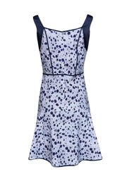 Current Boutique-McGinn - Lavender & Navy Sleeveless Dress Sz 10