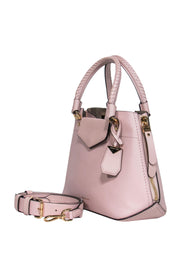 Current Boutique-Michael Kors - Baby Pink Convertible Leather Satchel