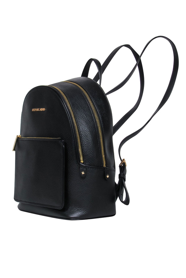 michael kors black backpack