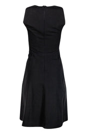Current Boutique-Michael Kors - Black Cotton Fit & Flare Dress Sz 2