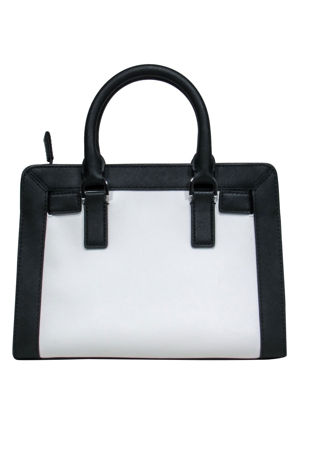 Michael kors black and white handbag online