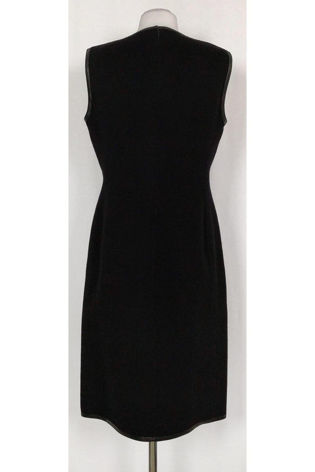 Current Boutique-Michael Kors - Black Wool Blend Sheath Dress Sz 12