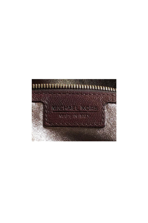 Current Boutique-Michael Kors - Brown Snakeskin Leather Bag