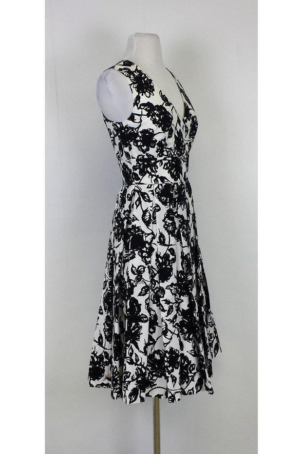 Current Boutique-Michael Kors Collection - Floral Print Sleeveless Dress Sz 4