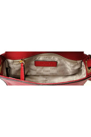 Current Boutique-Michael Kors - Red Leather Crossbody Bag