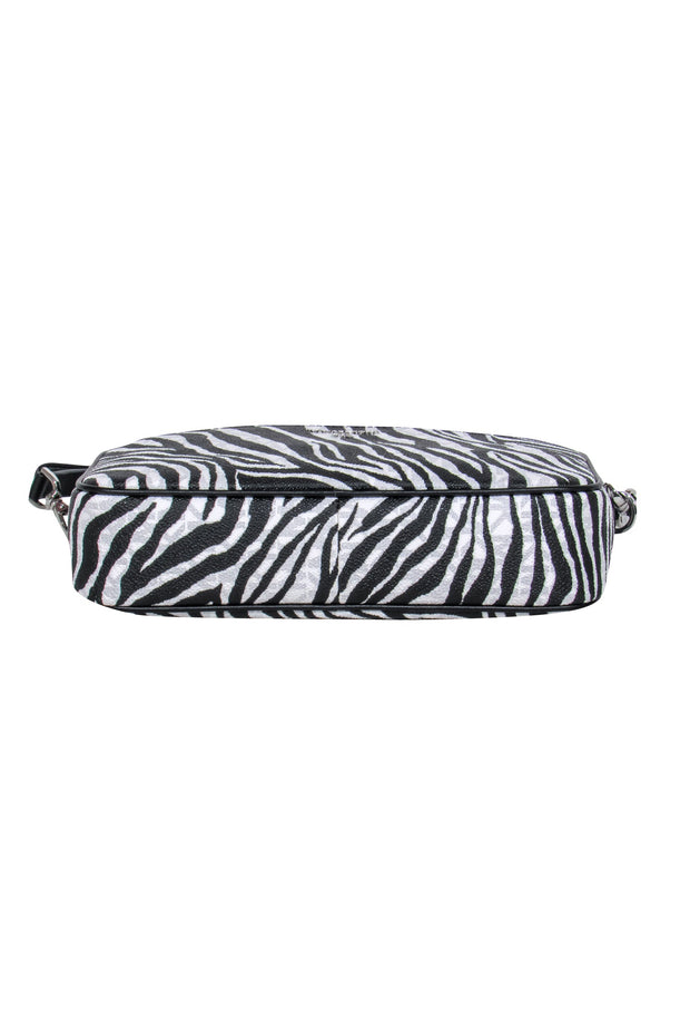 Current Boutique-Michael Kors - Zebra Print Crossbody Bag w/ Wristlet