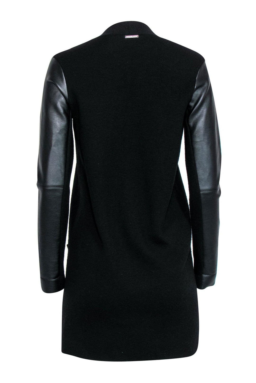 Michael Kors Womens Black Puff-Sleeve Ribbed Knit orders Oversize Cardigan Size XS $195