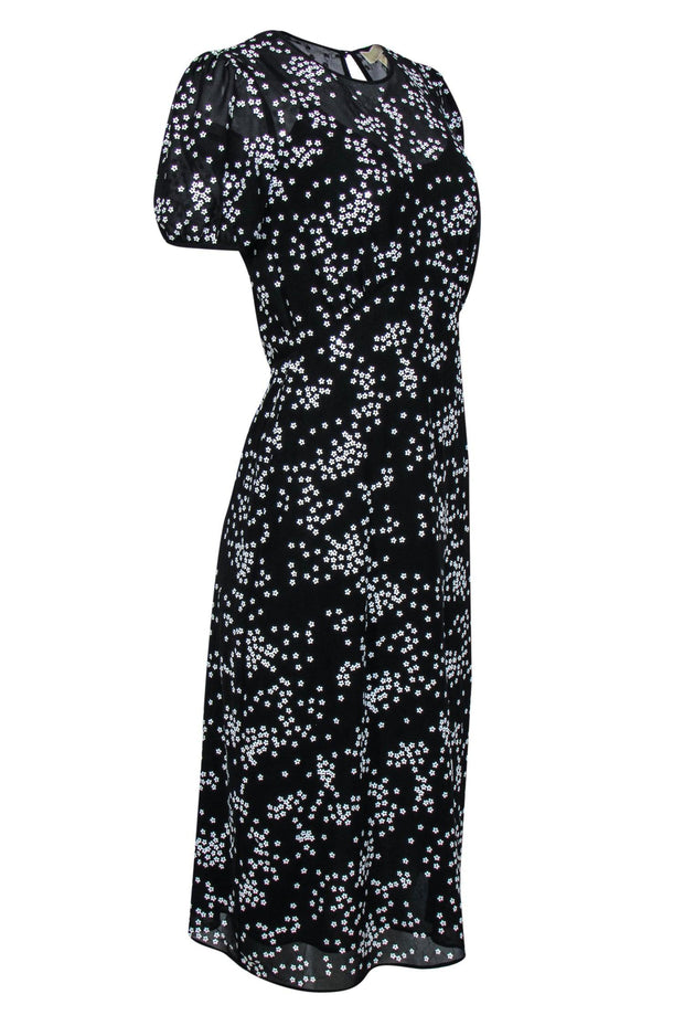 Michael kors deals floral sequin dress