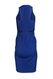 Current Boutique-Michelle Mason - Navy Deep Plunge Cutout Dress Sz XS