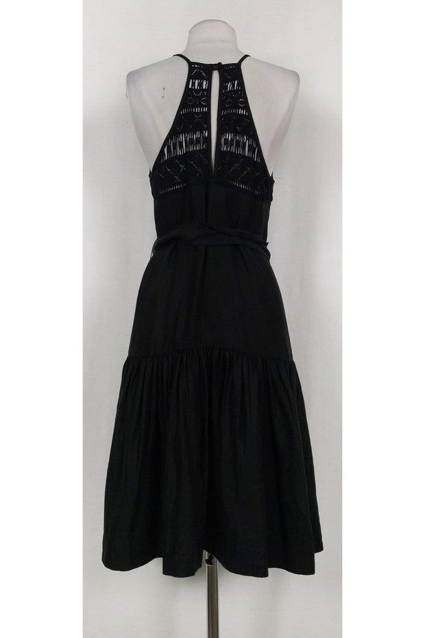 Current Boutique-Milly - Black Flared Dress Sz 4