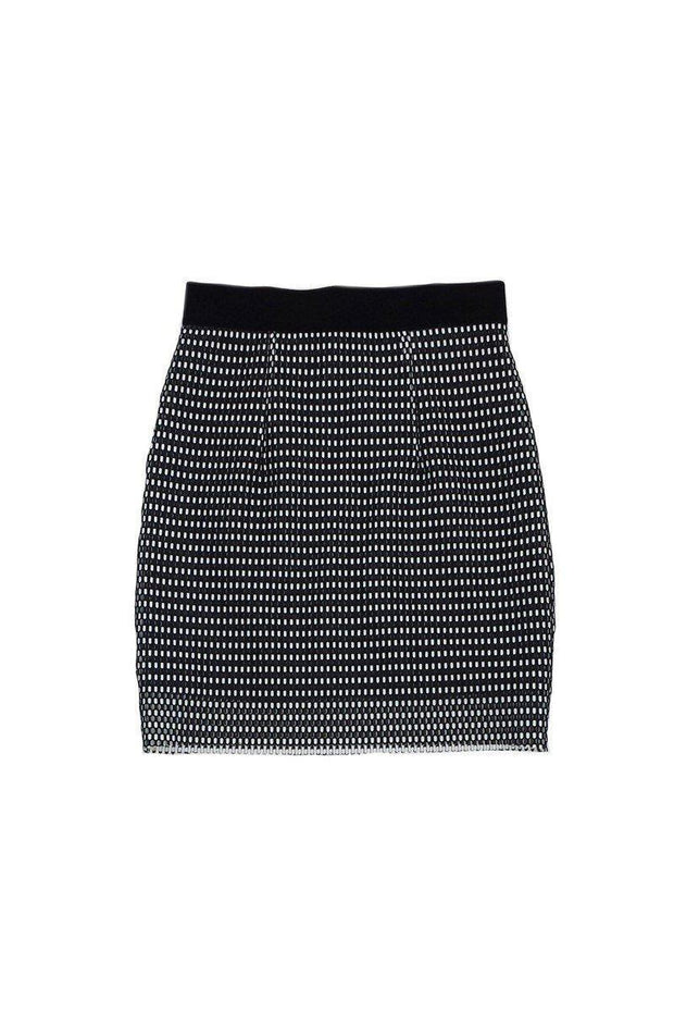 Current Boutique-Milly - Black & White Layered Mesh Skirt Sz 6