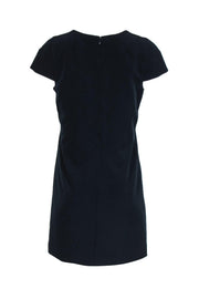 Current Boutique-Milly - Navy Shift Dress w/ Cap Sleeves Sz 10