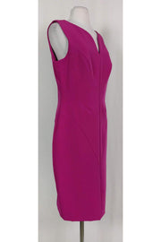 Current Boutique-Milly - Pink Chevron Sheath Sz 12