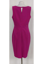 Current Boutique-Milly - Pink Chevron Sheath Sz 12