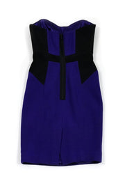 Current Boutique-Milly - Strapless Purple Dress Sz 0