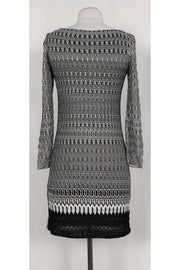Current Boutique-Missoni - Black & White Knit Dress Sz 2