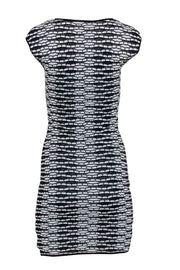 Current Boutique-Missoni - Black & White Knit Mini Bodycon Dress Size 0