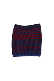 Current Boutique-Missoni - Blue & Red Miniskirt Sz 8