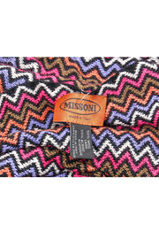Current Boutique-Missoni - Multicolored Scarf w/ Chevron Design