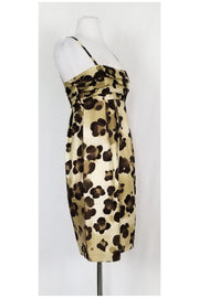 Current Boutique-Moschino - Brown & Beige Dress Sz 6