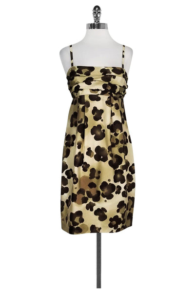 Current Boutique-Moschino - Brown & Beige Dress Sz 6