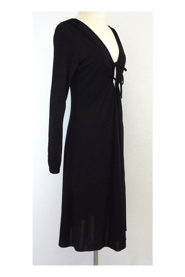 Current Boutique-Moschino Cheap & Chic - Black Long Sleeve Dress Sz 12