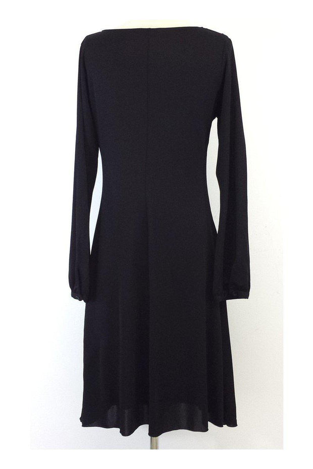 Current Boutique-Moschino Cheap & Chic - Black Long Sleeve Dress Sz 12