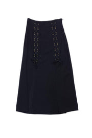 Current Boutique-Moschino Cheap & Chic - Black Maxi Skirt Sz 8
