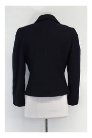 Current Boutique-Moschino Cheap & Chic - Navy Wool Jacket Sz 10