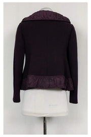 Current Boutique-Moschino - Purple Crop Jacket Sz S