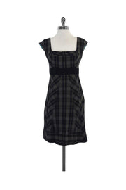 Current Boutique-Moulinette Soeurs - Black & Grey Plaid Dress Sz 4