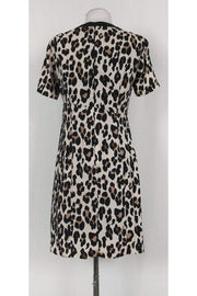 Current Boutique-Nanette Lepore - Animal Print Dress w/ Zipper Hem Sz 2