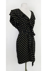 Current Boutique-Nanette Lepore - Black Polka Dot Dress Sz 8