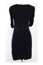 Current Boutique-Nanette Lepore - Black Studded Starburst Dress Sz 2