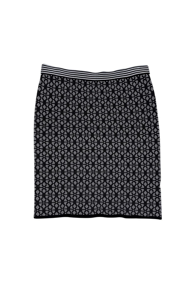 Current Boutique-Nanette Lepore - Black & White Skirt Sz S