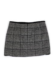 Current Boutique-Nanette Lepore - Black & White Tweed Skirt Sz 12